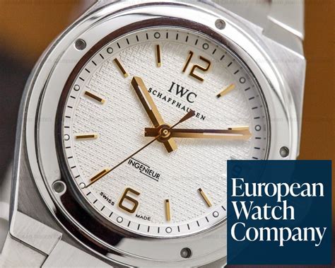 IWC Ingenieur Midsize SS White Dial 